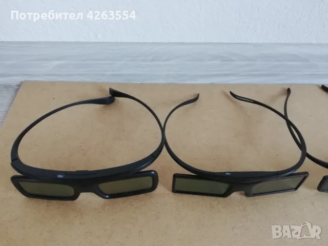 Лот 6 броя 3D очила Samsung Sony Nvidia, снимка 2 - Стойки, 3D очила, аксесоари - 47600754