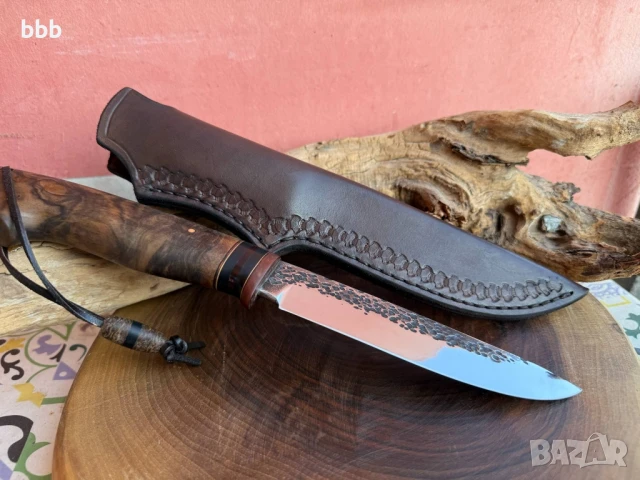 Ловен нож ръчна изработка N690co
