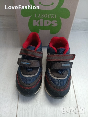 Детски обувки зимни Lasocki 22 номер естествена кожа, снимка 2 - Детски маратонки - 52599853