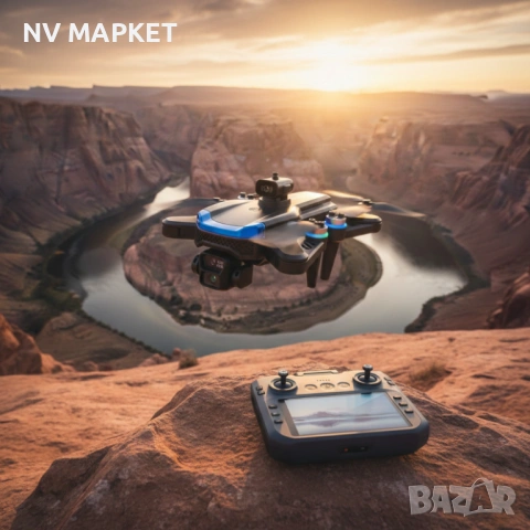 Дрон XF605 Intelligent Aerial Photography с LCD контролер, снимка 4 - Дронове и аксесоари - 53837991