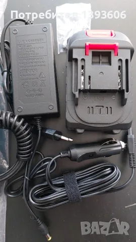 Компресор на батерия 18V , снимка 2 - Компресори - 56336659