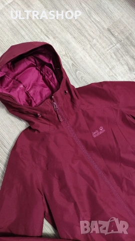 Дамско яке Jack Wolfskin XS в отлично състояние, снимка 3 - Якета - 53035358