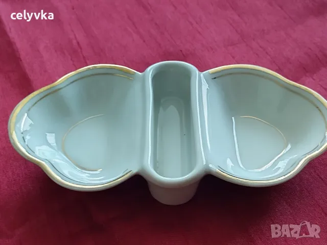 Порцеланова солница, българска Изида , снимка 2 - Сервизи - 50158753