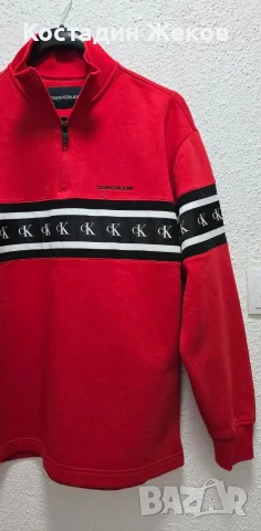 Нов. Мъжки оригинален суитшърт. Calvin Klein JEANS , снимка 3 - Суичъри - 55892440