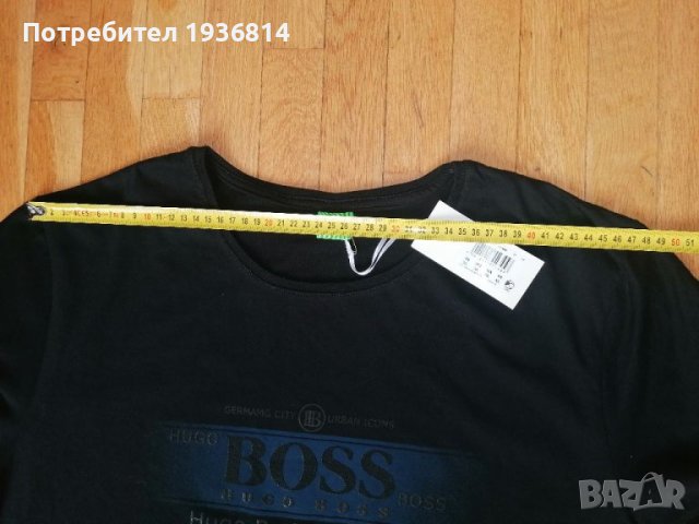 Мъжка тениска на BOSS, нова, с етикет, снимка 7 - Тениски - 41345671