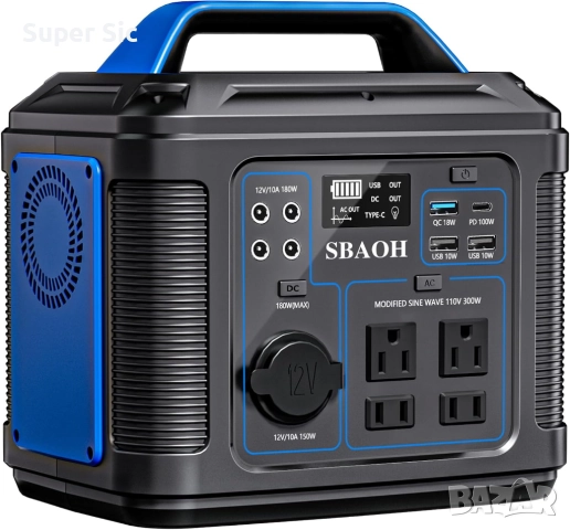 Преносима Захранваща Станция SBAOH 300W/296Wh