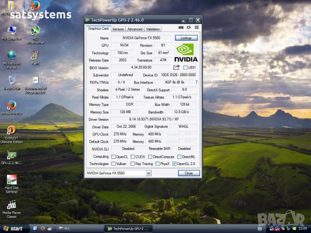 Видео карта NVidia GeForce Galaxy FX5500 128MB DDR 128bit AGP, снимка 10 - Видеокарти - 31450808