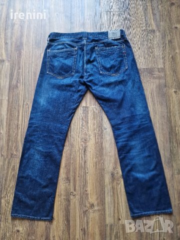 Страхотни мъжки  дънки REPLAY , размер  36ти / 34, снимка 9 - Дънки - 42172534