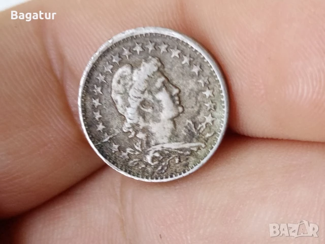 Рядка монета 50 рейс 1922,Бразилия,50 reis 1922,Brasil,Рр,, снимка 3 - Нумизматика и бонистика - 51007995