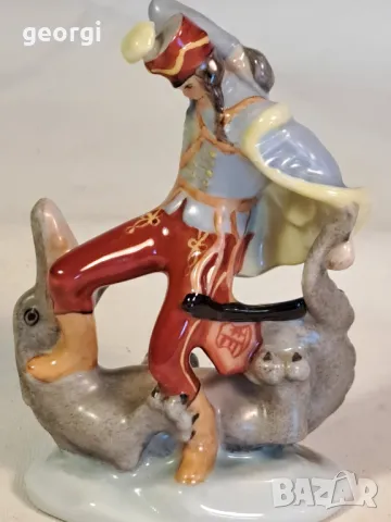 унгарска порцеланова фигура хусар Herend , снимка 2 - Колекции - 49805669