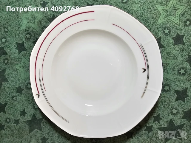 Порцеланов сервиз за хранене ZehScherzer 1930гБавария, юбилей 50г Scherzer1880 г, снимка 11 - Антикварни и старинни предмети - 50911117