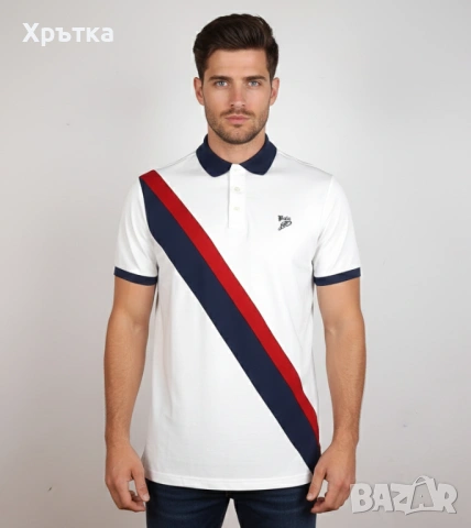 Polo Ralph Lauren Soft Cotton - Оригинална мъжка тениска с яка р-р M