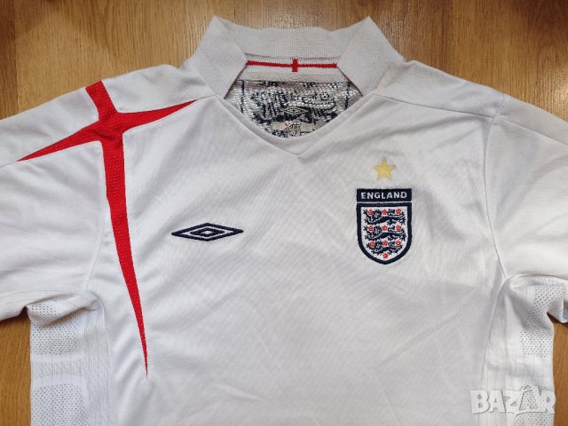England / Umbro - футболна тениска на Англия за ръст 164см., снимка 4 - Тениски - 41979770