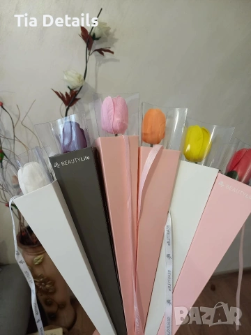 Ръчно изработени цветя от сапун, снимка 2 - Декорация за дома - 53202444