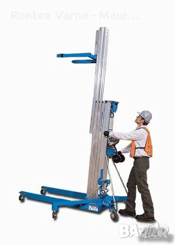 🔼 Високоповдигач Genie ПОД НАЕМ и ПРОДАЖБА! Повдигай до 8м в тесни помещения!, снимка 3 - Подемници - 53349570