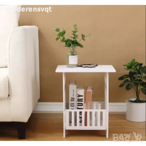 Модерна помощна маса с място за съхранение, снимка 4 - Маси - 51430413