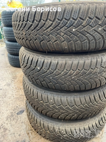 Зимни гуми 165/70/14 със джанти Фиат, снимка 4 - Гуми и джанти - 52434239