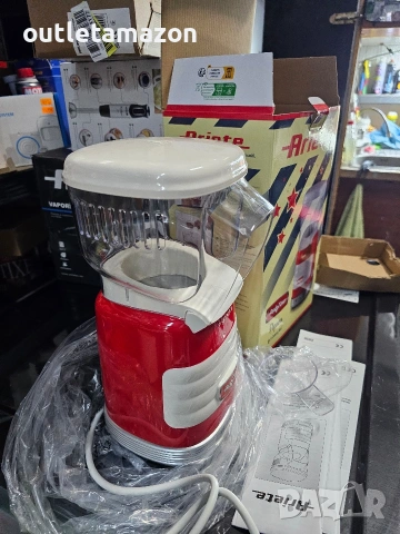 Машина за пуканки с горещ въздух Ariete PARTY TIME 2956/00, 1100W, снимка 5 - Други - 53503231