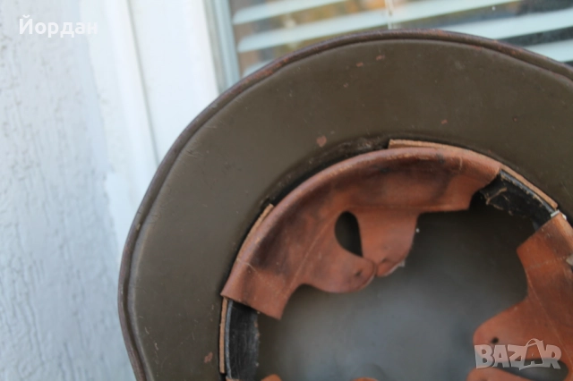 Немска каска ''Luftschutz'' за ''БА''  ''ПВХЗ'' , снимка 16 - Антикварни и старинни предмети - 52335332