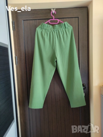 зелен панталон Stradivarius, снимка 3 - Панталони - 53569737