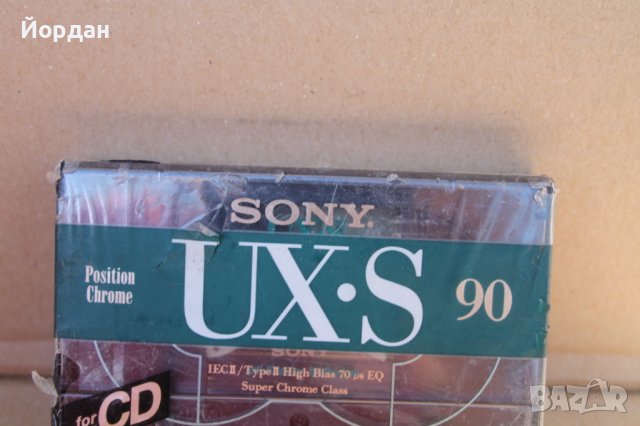 Аудио касета ''Sony UX-S 90 '', снимка 2 - Колекции - 41808158