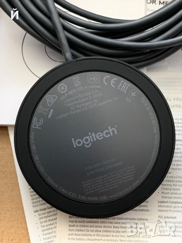 Logitech Expansion Mic MeetUp, снимка 3 - Микрофони - 40282913