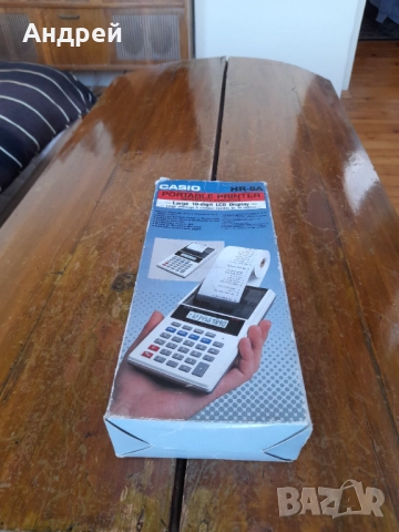 Стар калкулатор с принтер Casio HR-8A