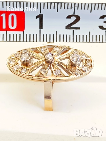 Руско злато , снимка 6 - Пръстени - 51534644