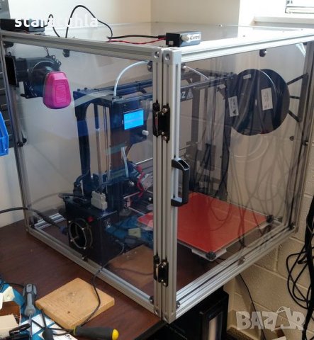 3d принтер кутия 3d printer enclosure, box. Оранжерия с прецизен контрол на климата., снимка 11 - Принтери, копири, скенери - 34393301