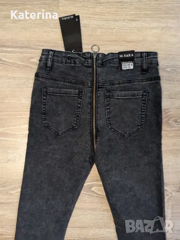 Различни дънки и блуза с паднали рамена , снимка 5 - Дънки - 47816121