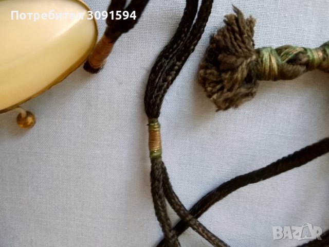 много рядко протмоне от естествена мида за носене на врат със сърма -1920г  , снимка 8 - Антикварни и старинни предмети - 41442910