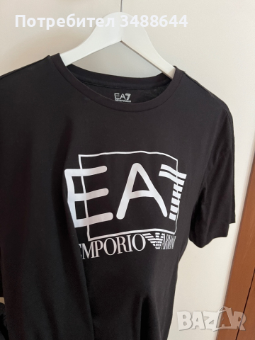 Мъжка тениска EA7 Emporio Armani XL, снимка 2 - Тениски - 44569819
