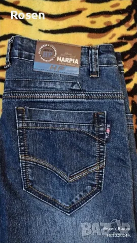 Продавам:Дънки"Harpia"made in Italy нови., снимка 1 - Дънки - 47589446