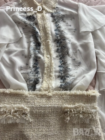 Сет риза и пола от букле Avin