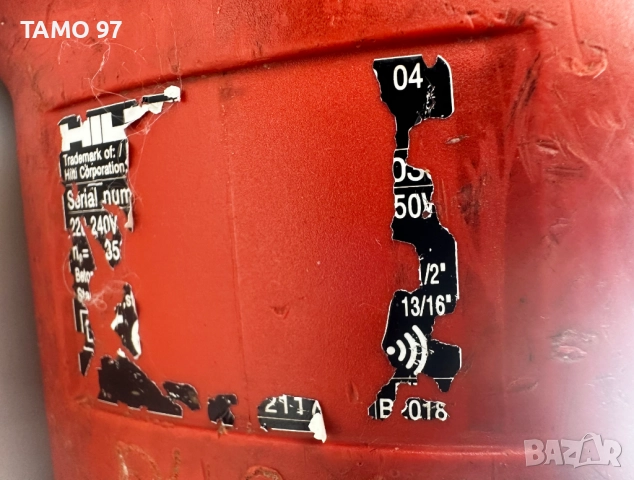 Hilti TE 60-AVR - Комбиниран перфоратор 1350W 7.8J, снимка 4 - Перфоратори - 52355434