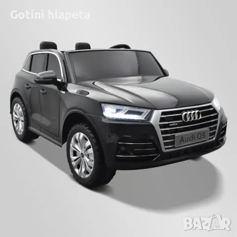  Акумулаторен Двуместна джип Audi Q5 4X4 24V батерия,MP4, снимка 16 - Електрически играчки - 50269121