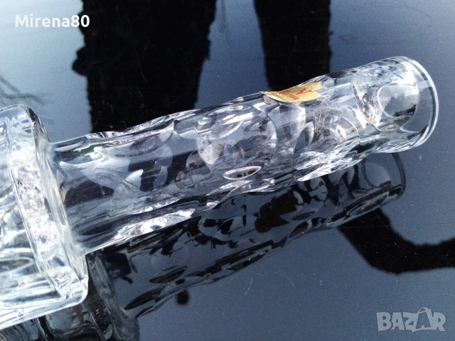 * Nactmann * - арт кристална ваза нова !, снимка 3 - Вази - 53753332