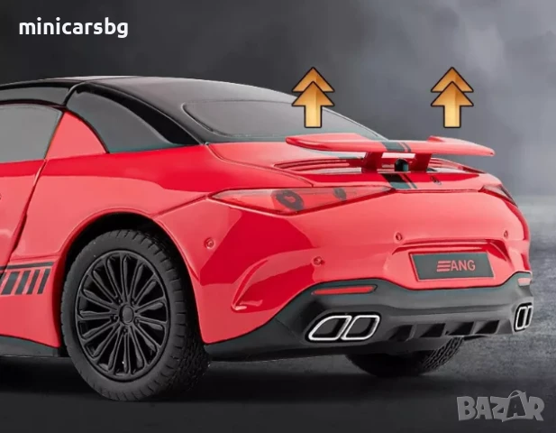 Метални колички: Mercedes-Benz SL 63 AMG, снимка 11 - Колекции - 50495799