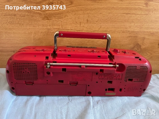 Panasonic RX- FS430 boombox , снимка 5 - Радиокасетофони, транзистори - 50671629