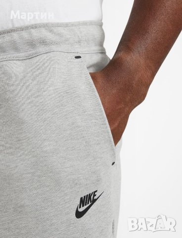 Мъжко долнище Nike Tech Fleece Grey - размер XXL, снимка 3 - Спортни дрехи, екипи - 40248544