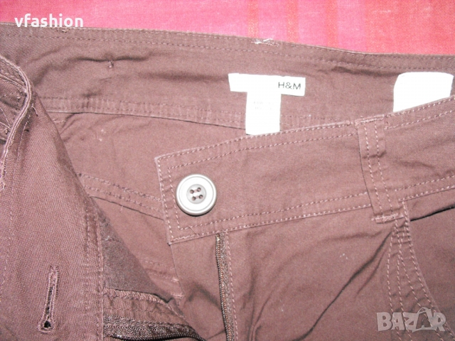 Тъмно-кафяв Спортен Панталон H&M, снимка 8 - Панталони - 36074900