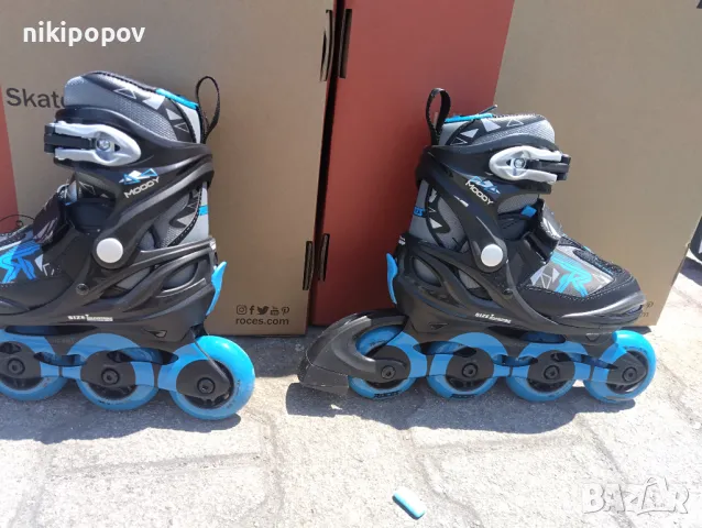 ROCES Ролери 30-35 MOODY blue, снимка 12 - Ролери, кънки - 47878830