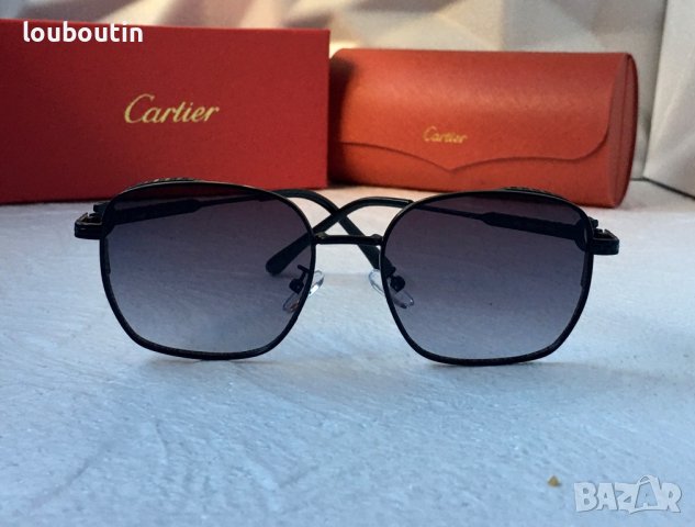 Cartier 2023 дамски слънчеви очила 4 цвята квадратни, снимка 6 - Слънчеви и диоптрични очила - 41968640