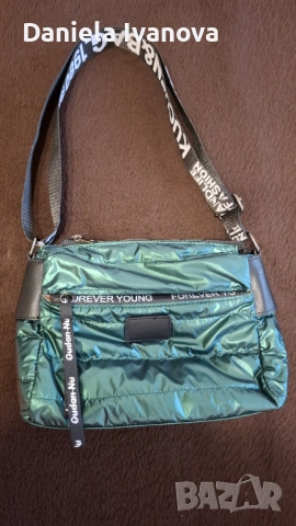 Чисто нова,чудесна,стилна,функционална,дамска чанта,чисто ново портмоне,чисто нови каренца,общо: 22€, снимка 2 - Чанти - 53419382