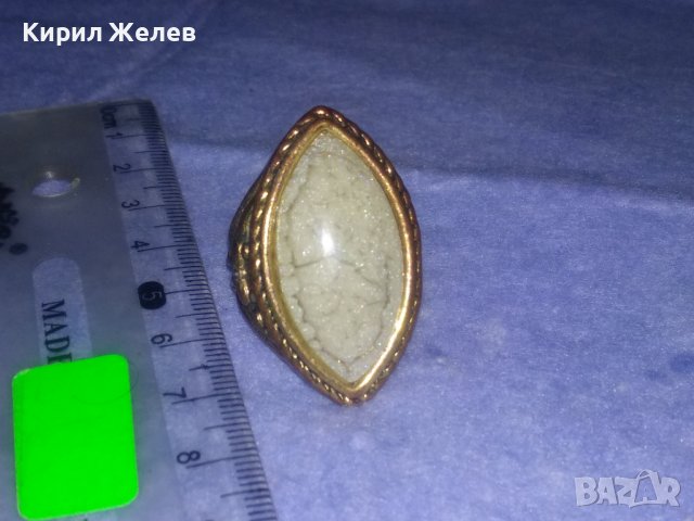 СТИЛНО ОРНАМЕНТИРАН МЕДЕН РЕТРО - АРТ СКЪПОЦЕНЕН ПРЪСТЕН 36965, снимка 12 - Пръстени - 39715080