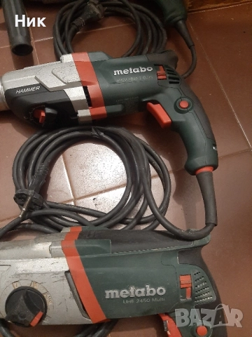 Перфоратори Метабо, снимка 3 - Бормашини - 51641302