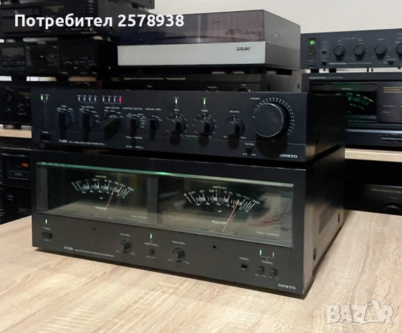 ONKYO P-3060 + M-5060 В ТОП СЪСТОЯНИЕ !!!, снимка 3 - Аудиосистеми - 53002493