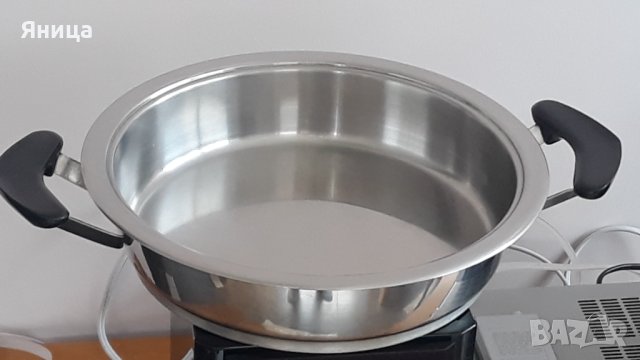 AMC дълбок тиган качествен, снимка 6 - Съдове за готвене - 21542267