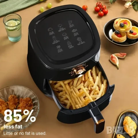 🍟 Air Fryer BB Construction – Здравословно Готвене без Мазнини!, снимка 1