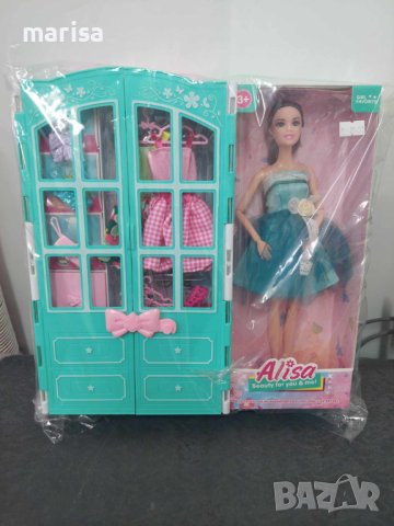 Кукла тип барби с гардероб и аксесоари, в кутия - 34395, снимка 2 - Кукли - 42152902